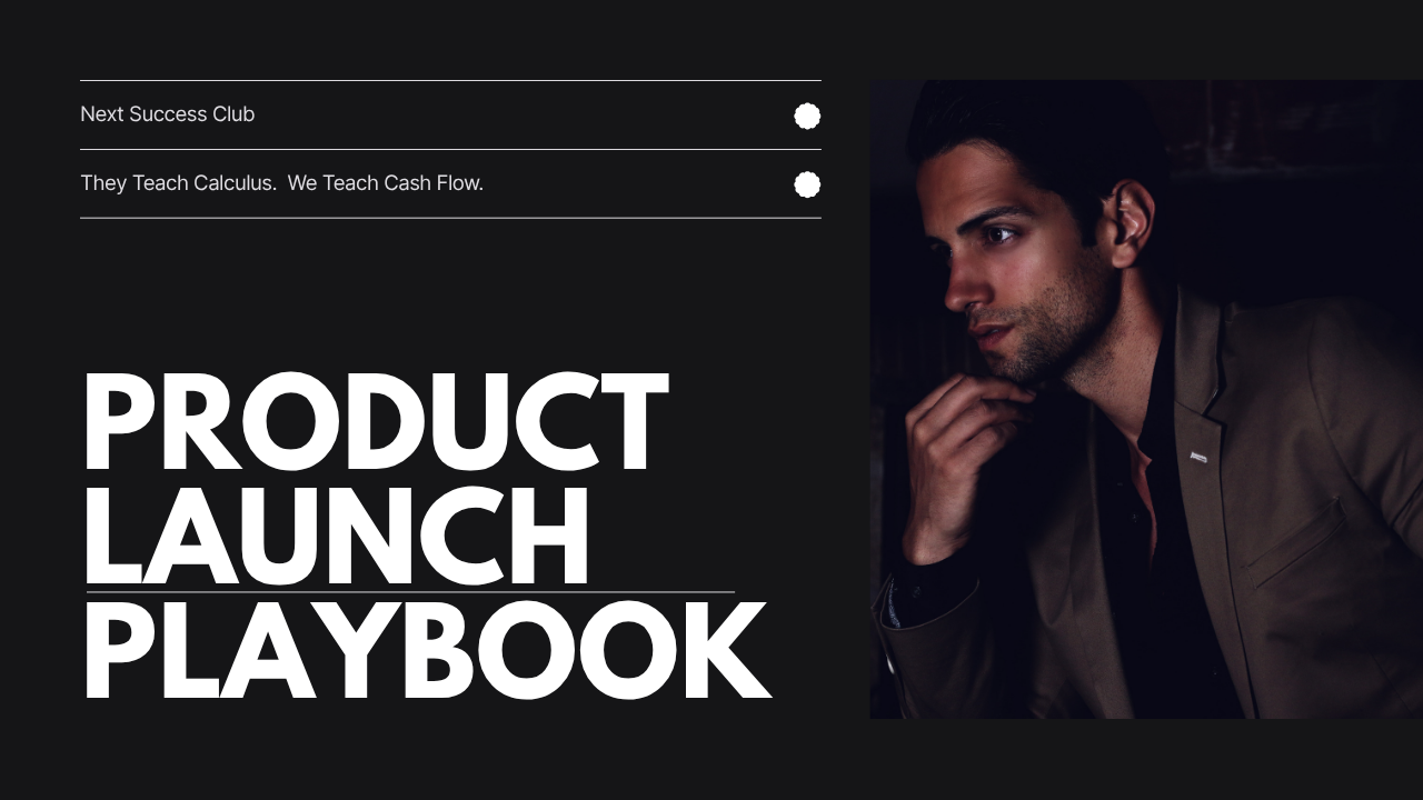 Product Launch Playbook