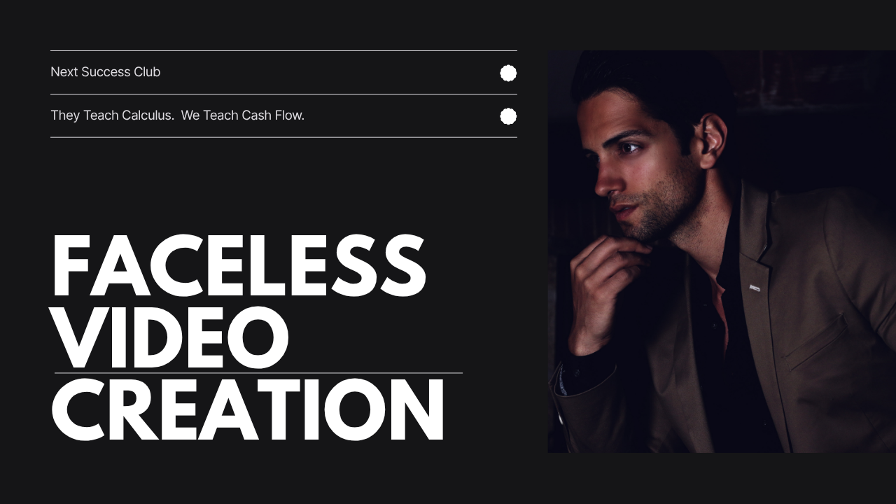 Faceless Video Creation Made Easy